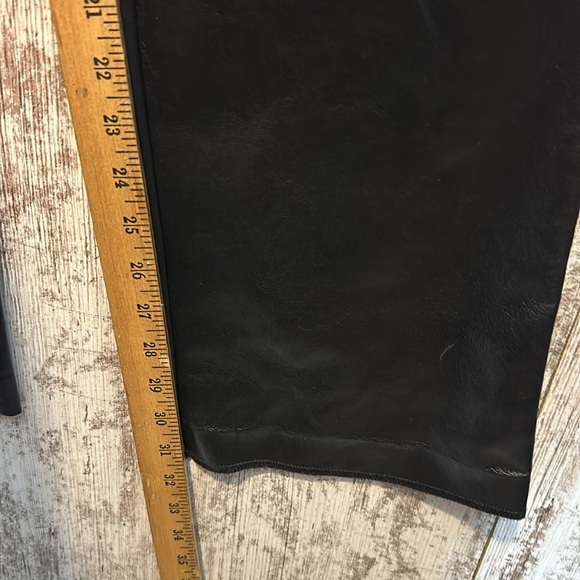 Babaton Cropped Leather Pants size 6 - Picture 9 of 12